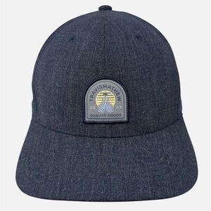 (NWOT) Travis Mathew 2007 Festival Snapback Cap Denim Blue Golf Hat SnapBack Cap